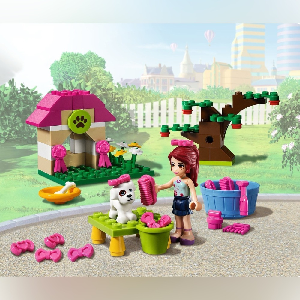 LEGO Friends #3934 Mia’s Puppy House 2012 Retired Set (Pre-Owned)
